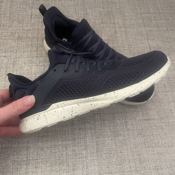 APL Techloom Tracer Sneakers Men’s Size 7 Women’s Size 8.5 Navy Blue Speckle NEW - Picture 1 of 8